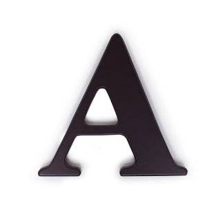   Lab Brown 6 Tall Letter, Letter A Trend Lab Brown 6 Tall Letter