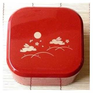  Japanese Usagi Unagi Lunch Bento Box Bunny Black #6365 
