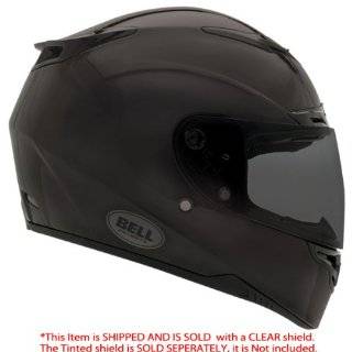 Bell RS 1 Matte Black Solid Full Face Motorcycle Helmet   Size 