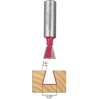 Freud 22 112 1/2 Inch Diameter 14 Degree Dovetail Router Bit with 1/2 