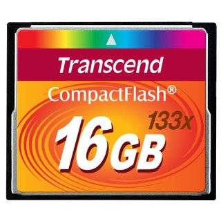 Transcend 16 GB 133x CompactFlash Memory Card TS16GCF133