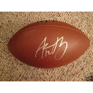 AARON RODGERS SIGNED AUTOGRAPHED FOOTBALL GREEN BAY PACKERS COA 