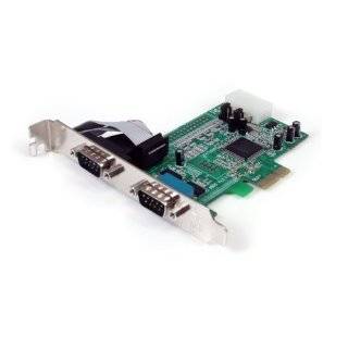   PCI Express RS232 Serial Adapter Card with 16550 UART PEX2S553 (Green