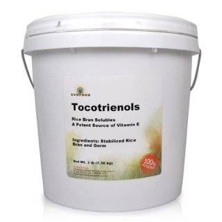 Sunfood Tocotrienols/Rice Bran Solubles (Super Vitamin E), 16 Ounce 