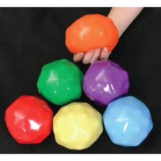 Sportime Abilitations Yuk E Ball   3 1/2 inches   Set of 6   Assorted 
