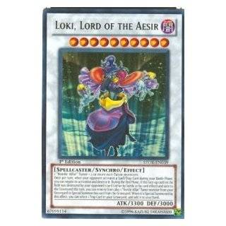 YuGiOh 5Ds Storm Of Ragnarok Loki, Lord Of The Aesir Ultra Rare 