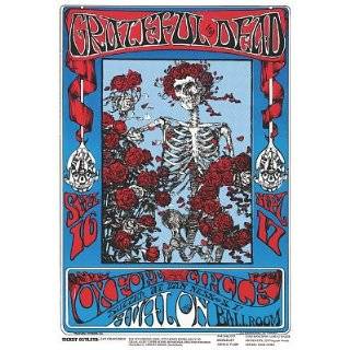   Dead Skeleton and Roses at Family Dog Avalon Ballroom Music Poster