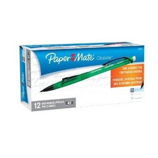  Paper Mate Clickster 0.7mm Mechanical Pencils, 4 Assorted 