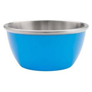 Zak Designs Gemini Insulated 5 Ounce Individual Bowl, Ocean Blue