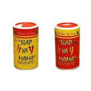 Slap Ya Mama Hot   THREE (3) 8oz Canisters  Grocery 
