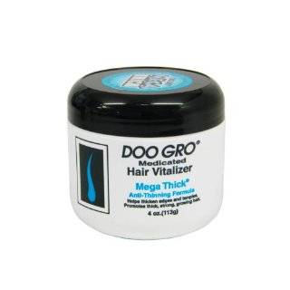 Doo Gro Medicated Hair Vitalizer, Mega Thick Anti Thinning Formula, 4 