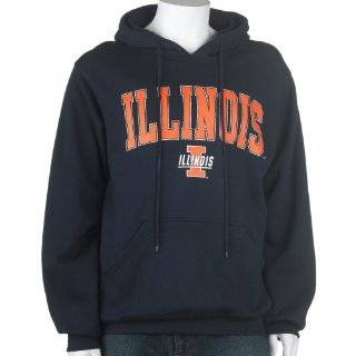 Soffe University of Illinois Hoodie with Arch and Mascot