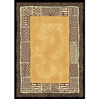 DonnieAnn African Adveture 5 by 7 Africa Pattern and Animal Skin 