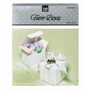  Silver Elegant Box Favor Kit 50ct Toys & Games