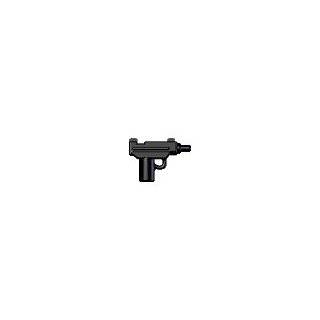   to 4 Inch Scale Figure Style LOOSE Weapon Micro Uzi SMG (Black