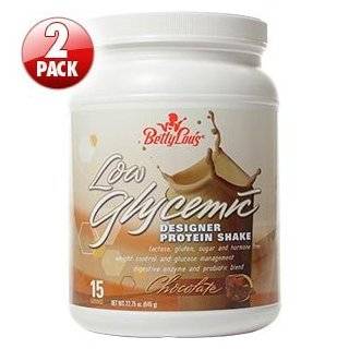 Betty Lous Low Glycemic Whey Protein Shake Powder Chocolate Flavor 2 