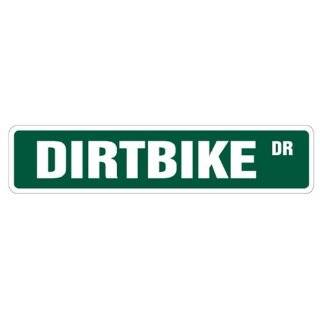 DIRTBIKE Street Sign motorcross racer racing signs gift