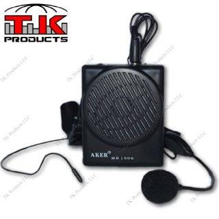 Aker Voice Amplifier 10watts Black MR1506 by TK Products, Portable 