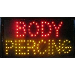   24 x 13 LED Neon Sign   TATTOO in Rainbow Colors