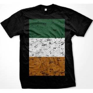   Flag International Soccer T shirt, Irish Soccer Mens T shirt Clothing