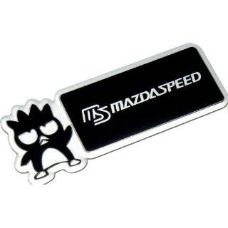 MAZDASPEED MS Bad Badtz Badz Batz Maru Aluminum Emblem Badge Nameplate 