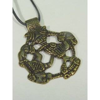  Necklace Pewter Pendant Loki Underworld Viking Norse Odin 