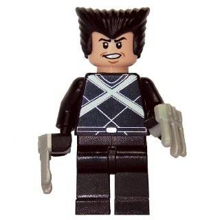   Men Wolverine in Black Uniform Suit with Claws , Custom Mini Figurine