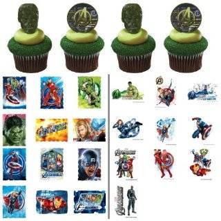  Incredible Hulk Movie Cupcake Rings   Dozen