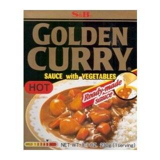 Golden Curry Sauce With Vegetables 8.1oz , 230g (Hot) (5 Packs)