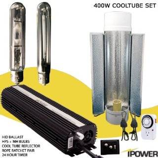 400w Digital Super HPS MH Grow Light System with Air Cooled Tube. Best 