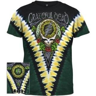 Grateful Dead   Shamrock SYF Tie Dye T Shirt   Medium Grateful Dead 