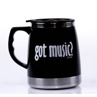Got Music? Insulated Stainless Steel/PVC Coffee Mug