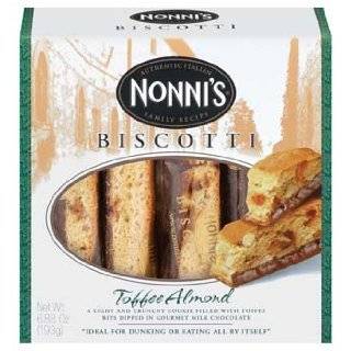 Nonnis Biscotti Limone 1pk 8 Count Grocery & Gourmet Food