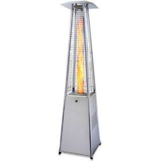  Torch Fire Patio Heater   Stainless Steel Outdoor Flame 