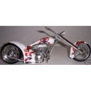 Phantasy Choppers   Tattoo Rose Motorcycle Figurine