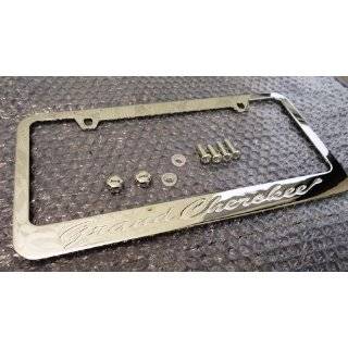  Jeep Grand Cherokee Chrome Metal License Plate Frame with 