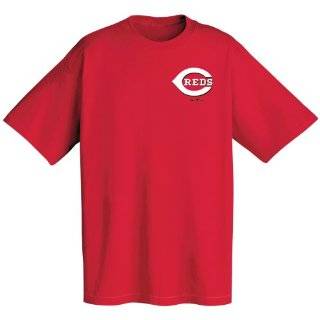 Cincinnati Reds Official Wordmark Short Sleeve T Shirt, Red