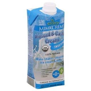 MimicCreme Cream Substitute,Almond & Cashew Cream 32 Ounce Aseptic 