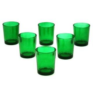   Holders (Bulk), Red 72 Pieces Colored Glass Votive Candle Holders