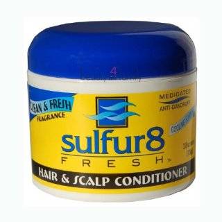 Sulfur 8 Fresh Medicated Anti dandruff Hair & Scalp Conditioner 4 Oz