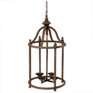  Wood / Iron Candle Holder Chandelier