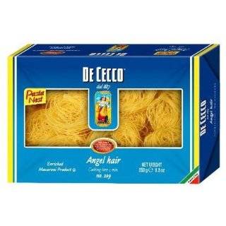 De Cecco Angel Hair Pasta Nests 8.8 Oz. Capellini Coils
