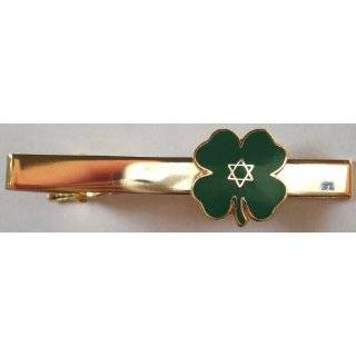  Lucky Jewish Four Leaf Clover Irish Isreal Star of David 
