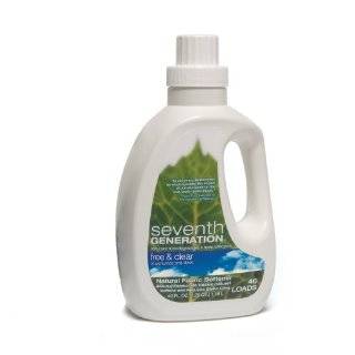 Seventh Generation Fabric Softener, Free & Clear, 40 oz Bottle (Pack 