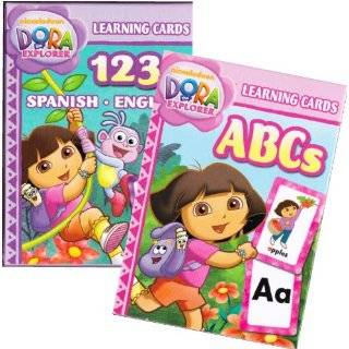 Dora Flash Cards (Alphabet and Numbers)