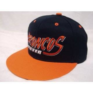 NEW Denver Broncos NFL Two Tone Vintage Snapback Flatbill Cap / Hat