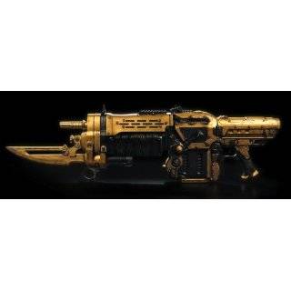NECA Gears of War 3 Exclusive 36 Inch Deluxe Prop Replica GOLD Retro 