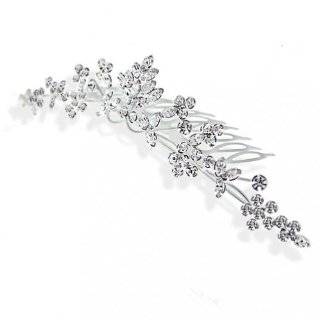  Bridal Comb Headpiece Couture Rhinestone Hair Comb Beauty