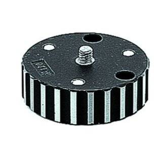Manfrotto 120 Converter Plate Converts Tripod Head screws from 3/8 