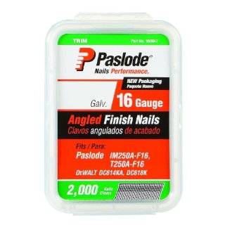  Paslode Cordless 16 gauge Angled Finish Nailer no. 900600 